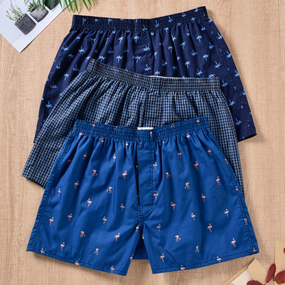 Charly | Men's Tropical Print Boxers (3-Pack)