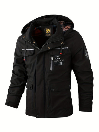 Charly | Men's Waterproof Winter Parka Jacket with Hood