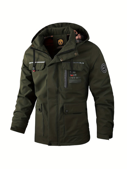 Charly | Men's Waterproof Winter Parka Jacket with Hood