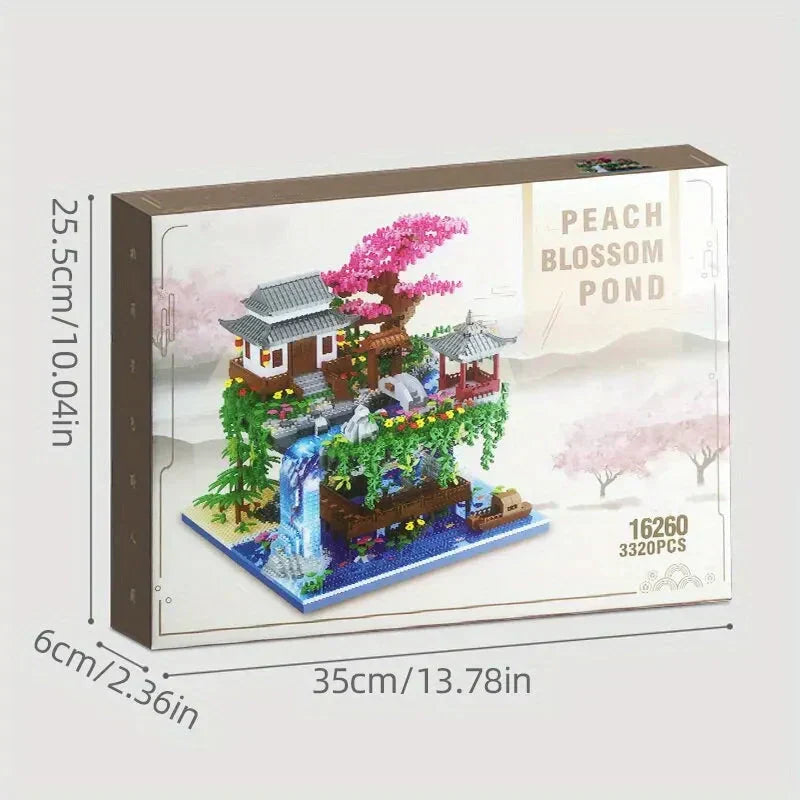 Charly | Mini Building Set 3320 Pieces with Waterfall Light