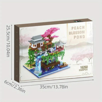 Charly | Mini Building Set 3320 Pieces with Waterfall Light