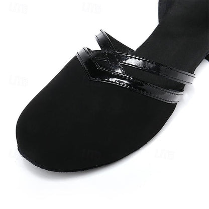 Charly | Modern Dance Shoes for Women Black High-Quality Suede
