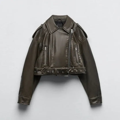 Charly | Modern Short Biker Jacket
