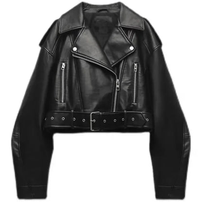 Charly | Modern Short Biker Jacket