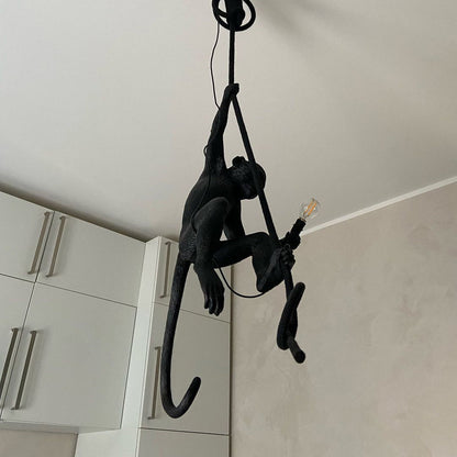 Charly | Monkey Pendant Light | Sculptural Design Object