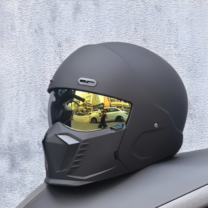 Charly | Motorcycle Full Face Helmet with Chin Guard