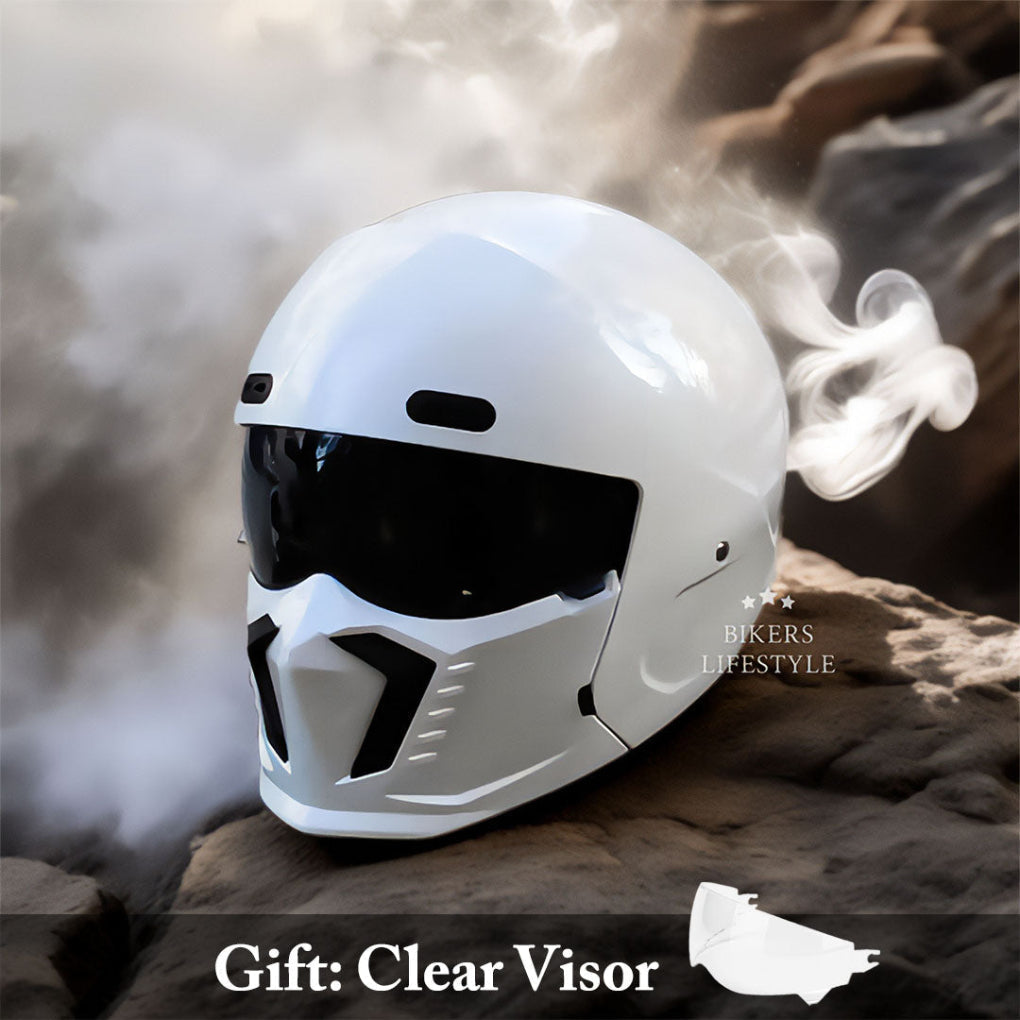 Charly | Motorcycle Full Face Helmet with Chin Guard