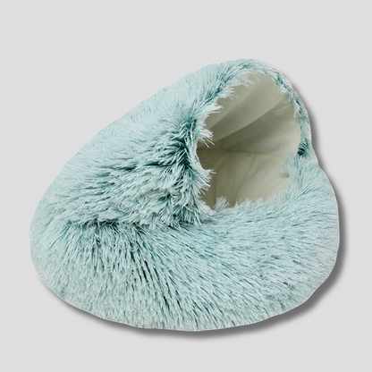 Charly | Plush Calming Pet Bed | Round Cozy Cat & Dog Bed