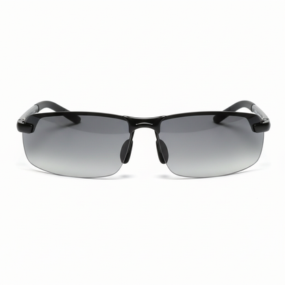 Charly | Polarized Photochromic Sunglasses | UV400 Protection | Automatic Light Adjustment (Day & Night) | Intelligent Glare Reduction for Drivers & Outdoors