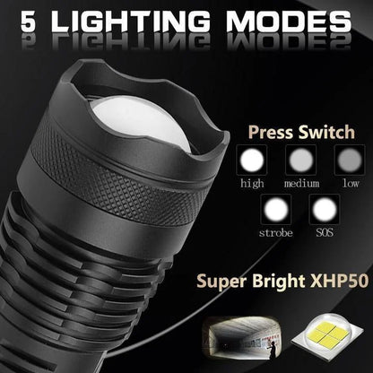 Charly | Powerful 90000 Lumens LED Flashlights – The best flashlight for any adventure