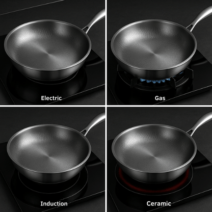 Charly | PREMIUM PAN - High quality titanium pan without coating for all cooktops