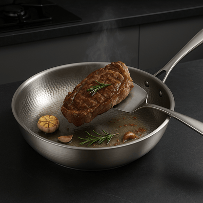 Charly | PREMIUM PAN - High quality titanium pan without coating for all cooktops