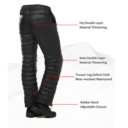 Charly | Premium Thermal Down Pants | Extreme Warmth & Waterproof | S-XL