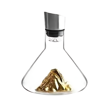 Charly | Premium Wine Decanter | Lead-Free Crystal with Rapid Aeration & Filtration for Enhanced Tasting Experience