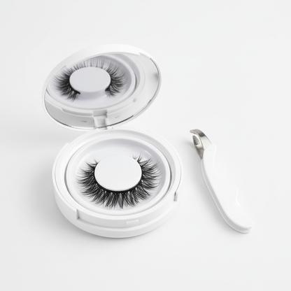 Charly | Professional Magnetic Eyelash Set | Glue-Free & Reusable | 3D Volume Effect | Includes Precision Applicator | Wind & Water Resistant | Hypoallergenic