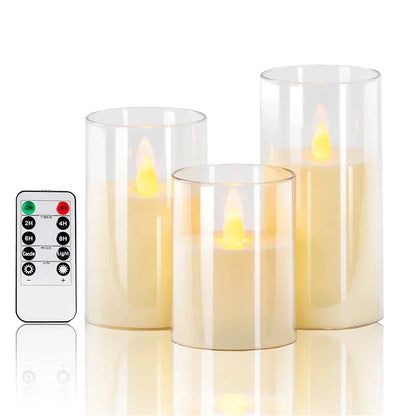 Charly | Realistic LED Candles with Atmospheric Flame Effect