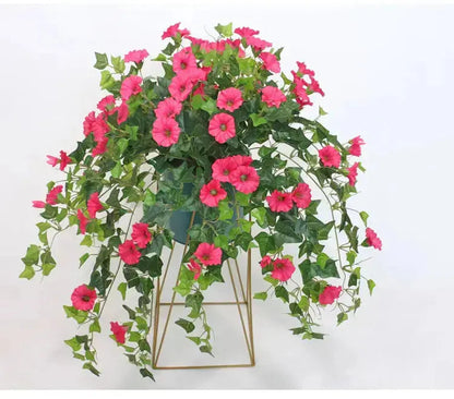 Charly | Realistic, UV-resistant artificial morning glory - Buy one, get one!