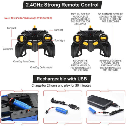 Charly | Remote Control Robot Car Transforming Toy