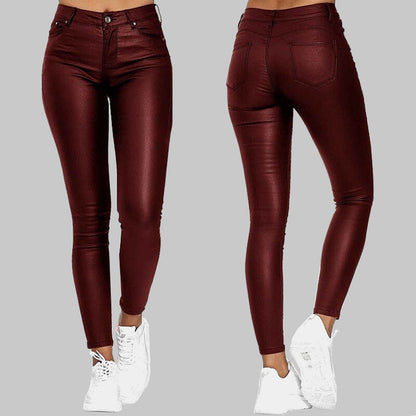 Charly Skinny Leather Pants