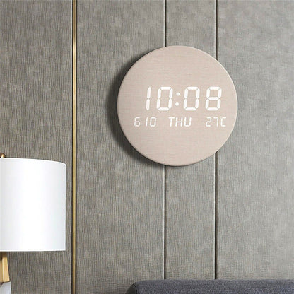 Charly | Svenna Digital Wall Clock | Scandinavian Minimalist Design
