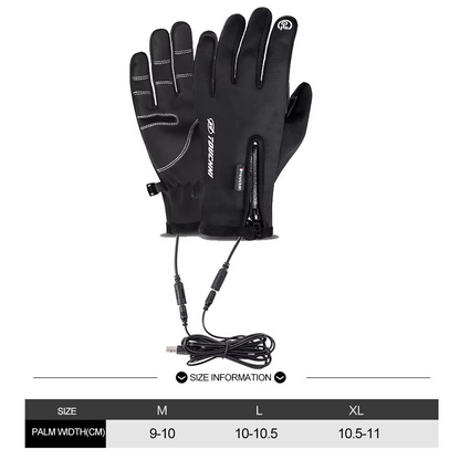 Charly | Thermal Gloves Heating, Cycling, Bike, Ski Gloves