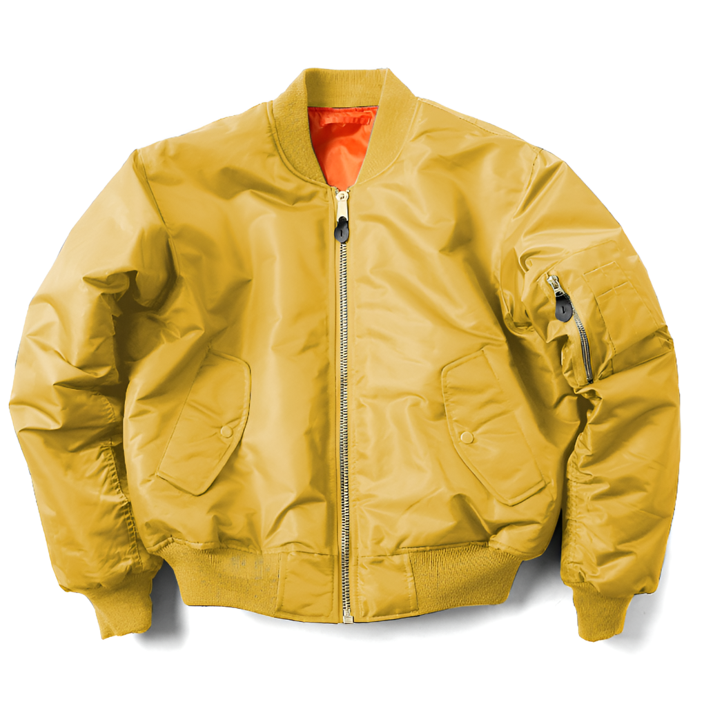Charly | Unisex Classic Bomber Jacket with Rib-Knit Trim
