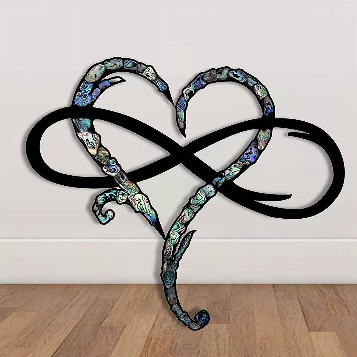 Charly | Wall Decoration Heart with Infinity Symbol