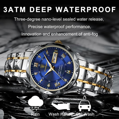 Charly | Waterproof Luxury Men's Wristwatch by the Top Brand with Luminous Function
