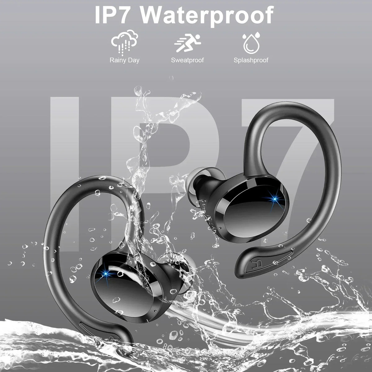 Charly | Wireless Earbuds with Long Battery Life – SecureFit – (1+1 FREE)