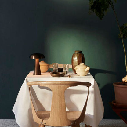 Charly | Wireless Table Lamp | Rechargeable Mushroom Design