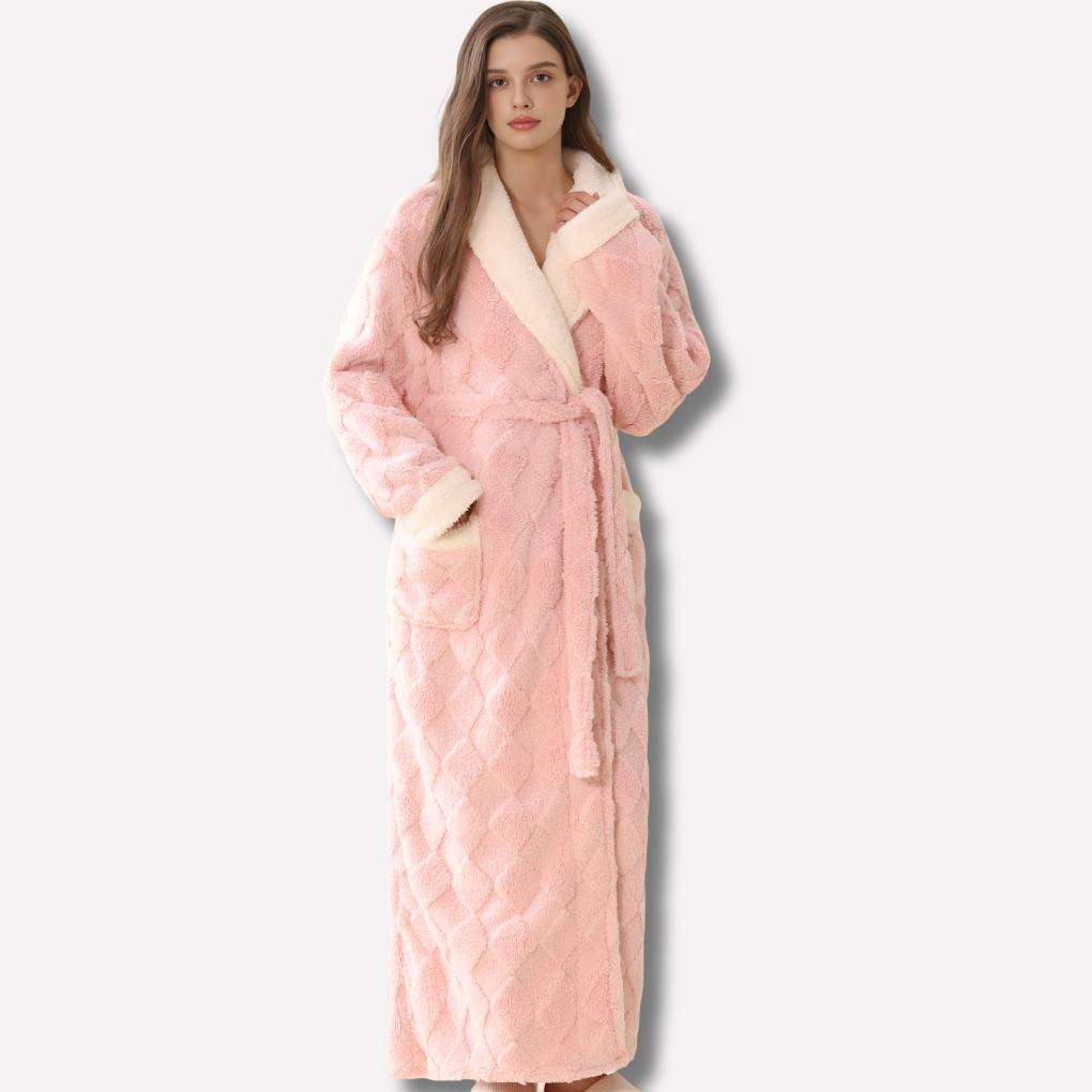 Charly | Women's Ankle Length Hooded Robe