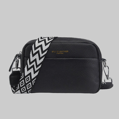 Charly | Women's Crossbody Bag with Geometric Strap