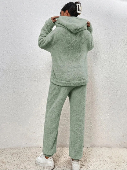 Charly | Women's Fleece Hoodie and Pants Set