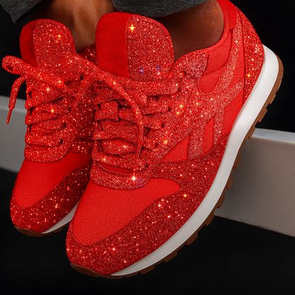 Charly | Women's Glitter Chunky Sneakers