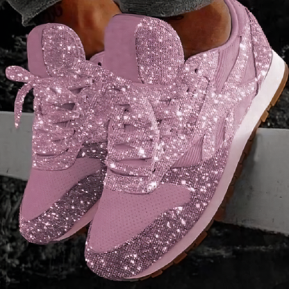Charly | Women's Glitter Chunky Sneakers