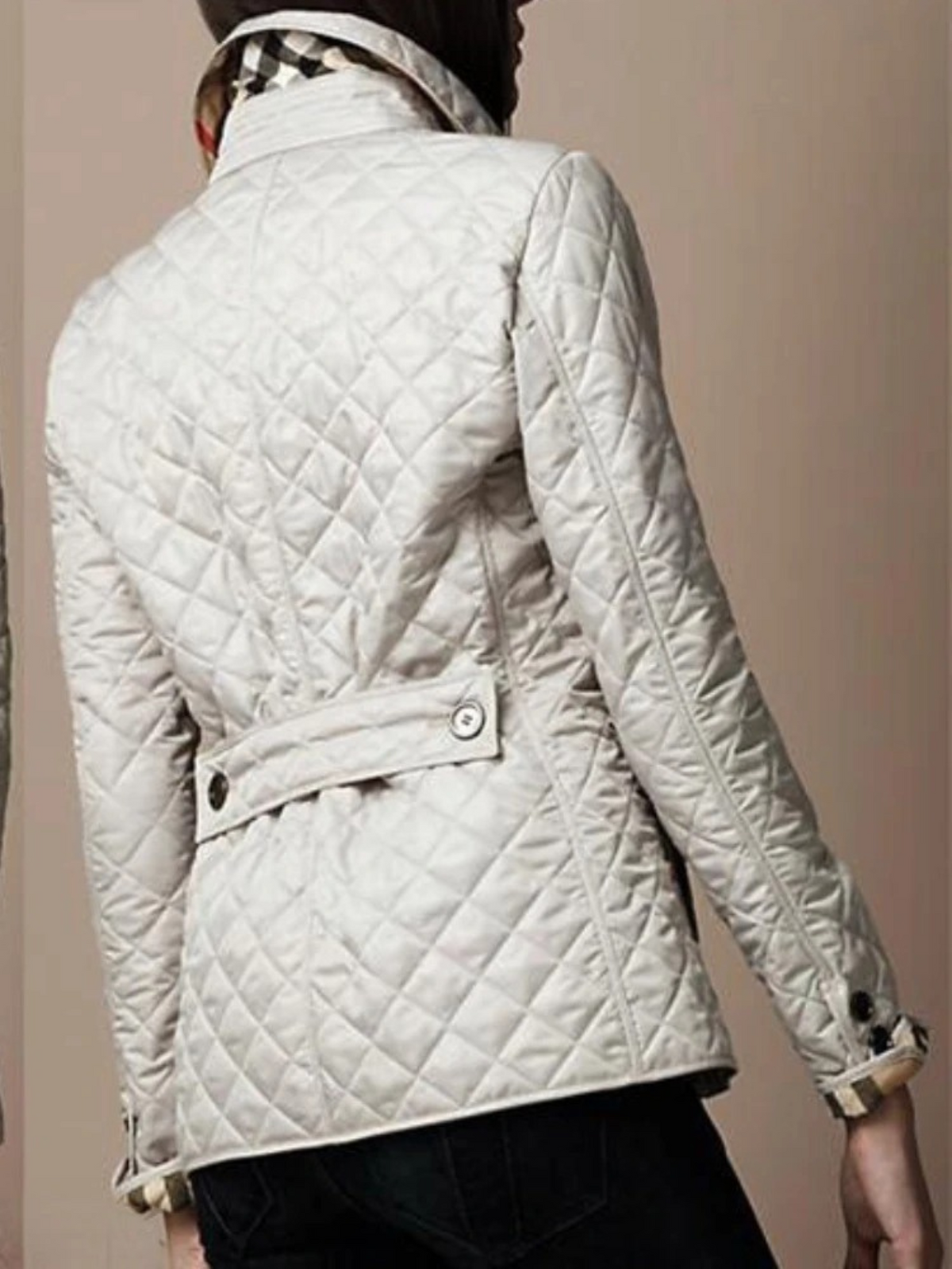 Charly | Women's Quilted Jacket with Turned-Down Collar