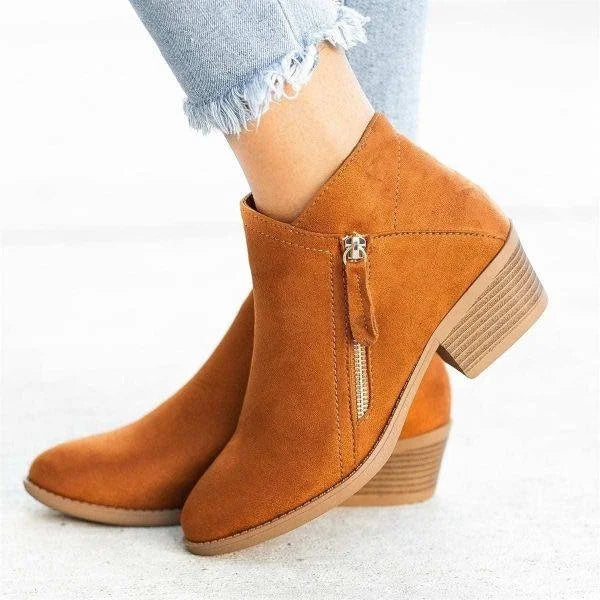 Charly | Women's Side Zip Ankle Boots