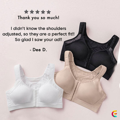 Charly | Women's Sport Bra Front Closure