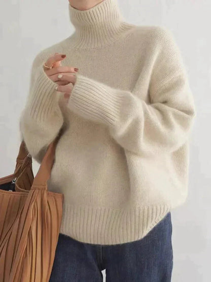 Charly | Women's Turtleneck Knit Sweater