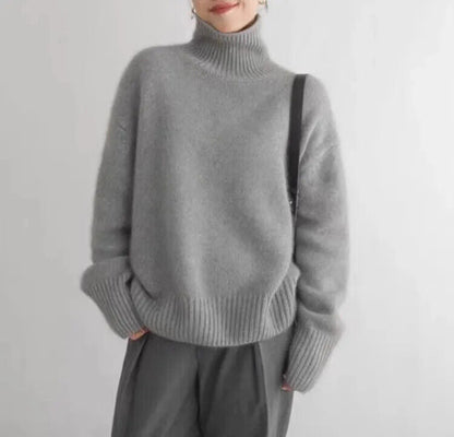 Charly | Women's Turtleneck Knit Sweater