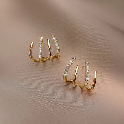 Charly | Women’s Twist Earrings | Lightweight Statement Jewelry | Hypoallergenic Finish
