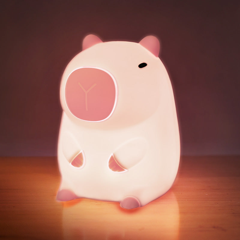 Soft Silicone Animal Night Lamp Adjustable Brightness