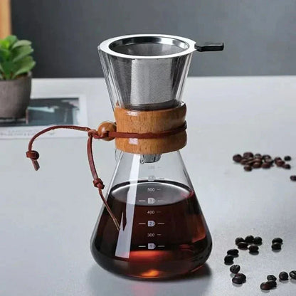 Premium Coffee Maker with Dripper Set
