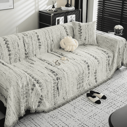 Soft Chenille Fabric Sofa Protector Cover