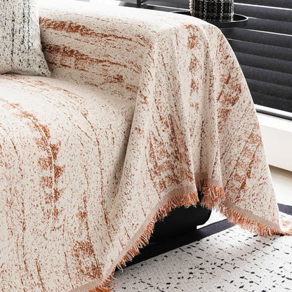 Soft Chenille Fabric Sofa Protector Cover