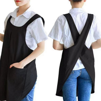 Practical Pockets Bib Apron for Cooking