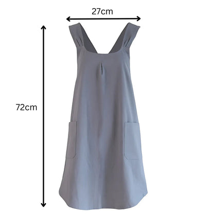 Practical Pockets Bib Apron for Cooking