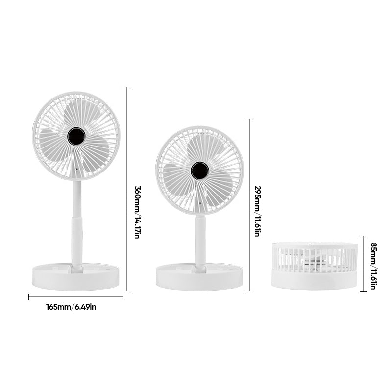 Portable Compact Folding Hand Fan