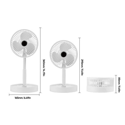 Portable Compact Folding Hand Fan