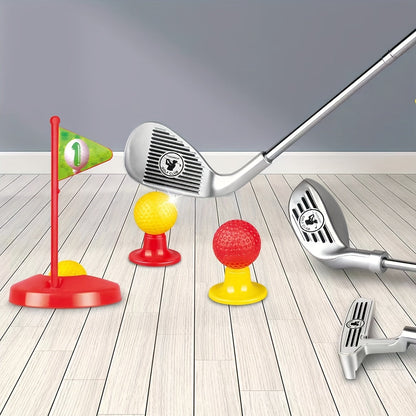 Children's Golf Set - Adjustable Clubs and Targets for Endless Play Fun